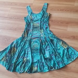 Tango Mango Fit and Flare Sundress